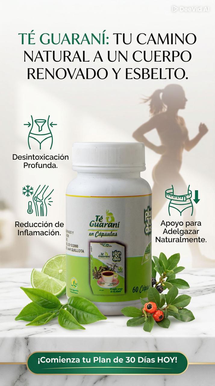 Té de guarani en capsulas